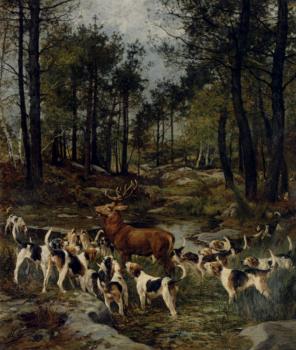 Charles Olivier De Penne : the deer hunt